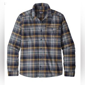 Patagonia Men's Lightweight Fjord Flannel Shirt, Size M